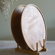 将图片加载到图库查看器,Teakwood Dinner Plate