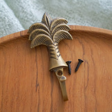 将图片加载到图库查看器,Tropical Brass Wall Hooks