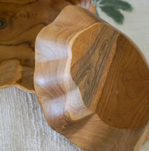 将图片加载到图库查看器,Clam Wooden Trinket Dish