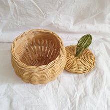 Load image into Gallery viewer, Apple Rattan Storage Basket
