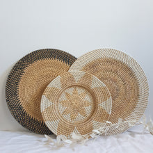 Load image into Gallery viewer, Rattan Plate Wall Art -S (30cm)
