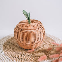 Load image into Gallery viewer, Apple Rattan Storage Basket
