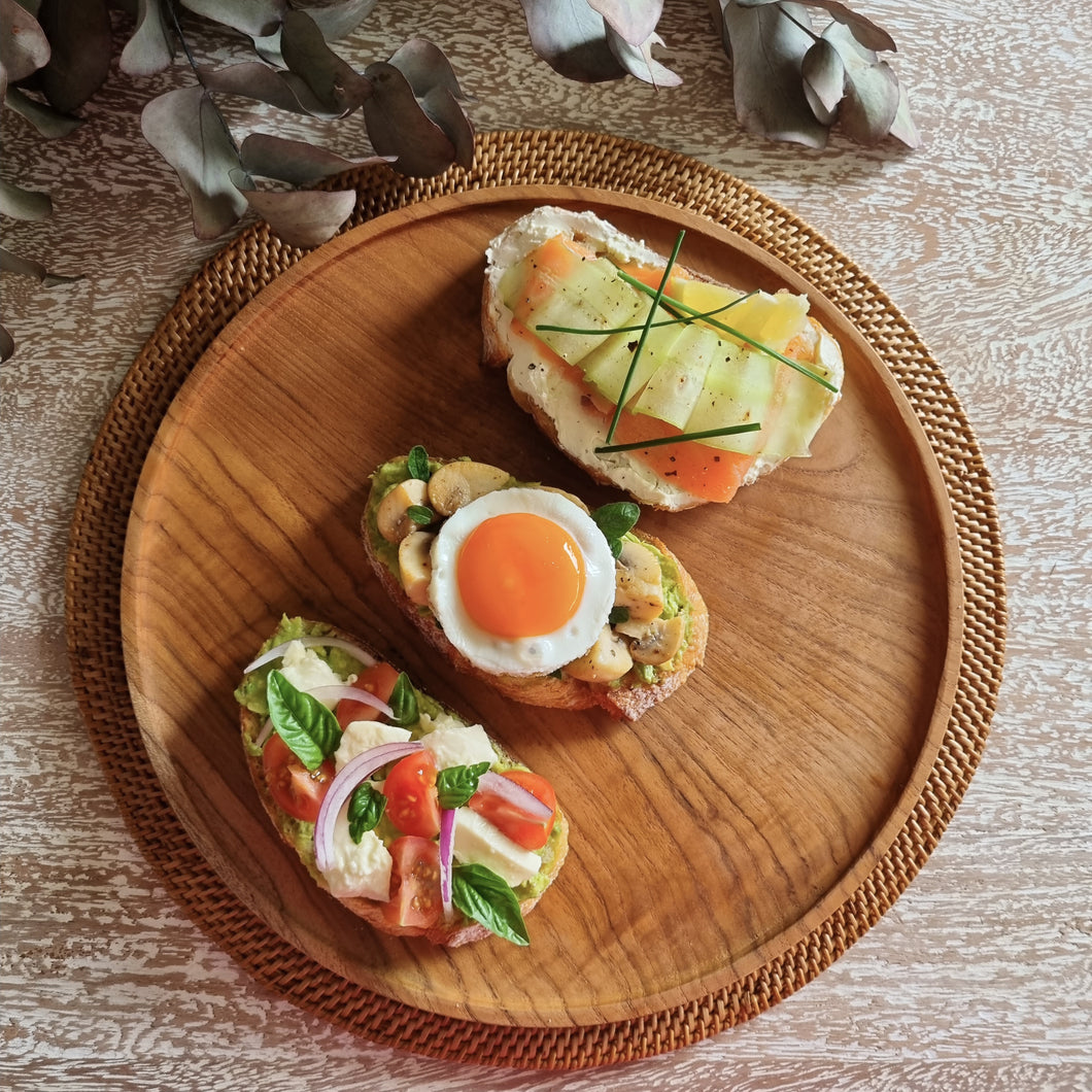 Teakwood Dinner Plate