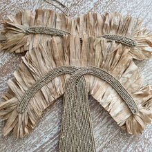 将图片加载到图库查看器，Raffia Palm Wall Decor
