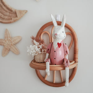 Wooden Bunny Ornarment