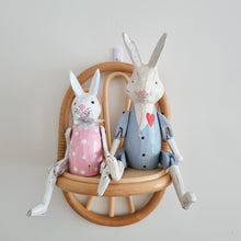 Load image into Gallery viewer, Wooden Bunny Ornarment

