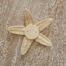 将图片加载到图库查看器，Rattan Star Wall Decor
