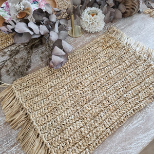 Raffia Rectangle Placemat