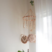 Load image into Gallery viewer, Dahlia Wooden Hanging Mobile
