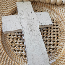 Load image into Gallery viewer, Carved Wooden Cross Wall Decor
