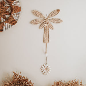 Little Flower Shell Ornament