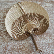 Load image into Gallery viewer, Palm leaf Hand Fan

