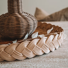 이미지를 갤러리 뷰어에 로드 , Galia Rattan Tray
