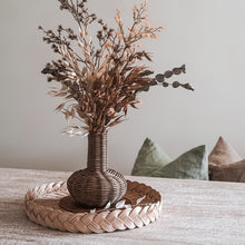 이미지를 갤러리 뷰어에 로드 , Galia Rattan Tray
