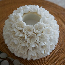 将图片加载到图库查看器，Flower Shell Tealight Holder
