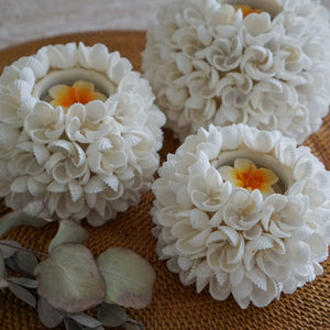 Flower Shell Tealight Holder