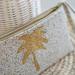 Hand-beaded Pineapple Coin Purse