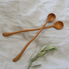 将图片加载到图库查看器，Teak Wood Tall Spoon
