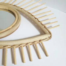 이미지를 갤러리 뷰어에 로드 , Rattan Eye Mirror
