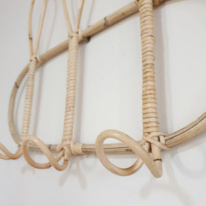 Naru Rattan Wall Rack
