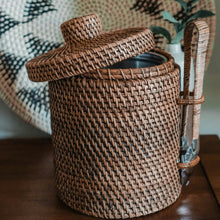 Load image into Gallery viewer, Rattan Ice Bucket
